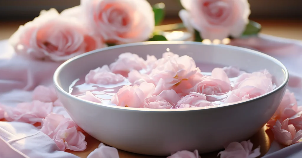 گلاب برای جوانسازی پوست و مو