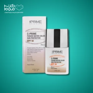 فلوئید ضد آفتاب رنگی پرایم spf50 فیوژن واتر بژ طبیعی - دکتر موم